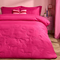 Bows Quilted Duvet Set - Hot Pink 🇬🇧