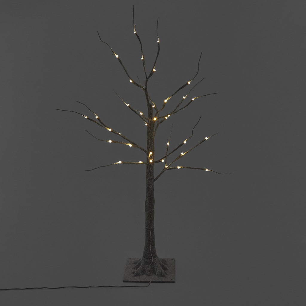 Pre-Lit LED Snowy Twig Tree, Warm White - 3ft 🇬🇧
