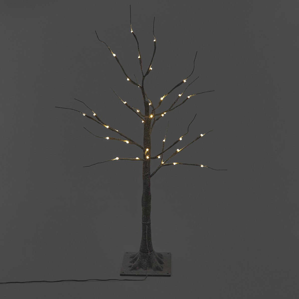 Pre-Lit LED Snowy Twig Tree, Warm White - 3ft 🇬🇧