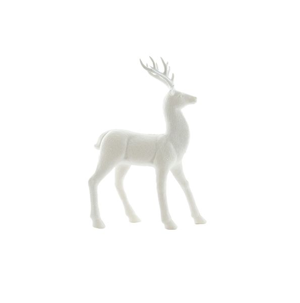 Glitter Standing Reindeer White 🇬🇧