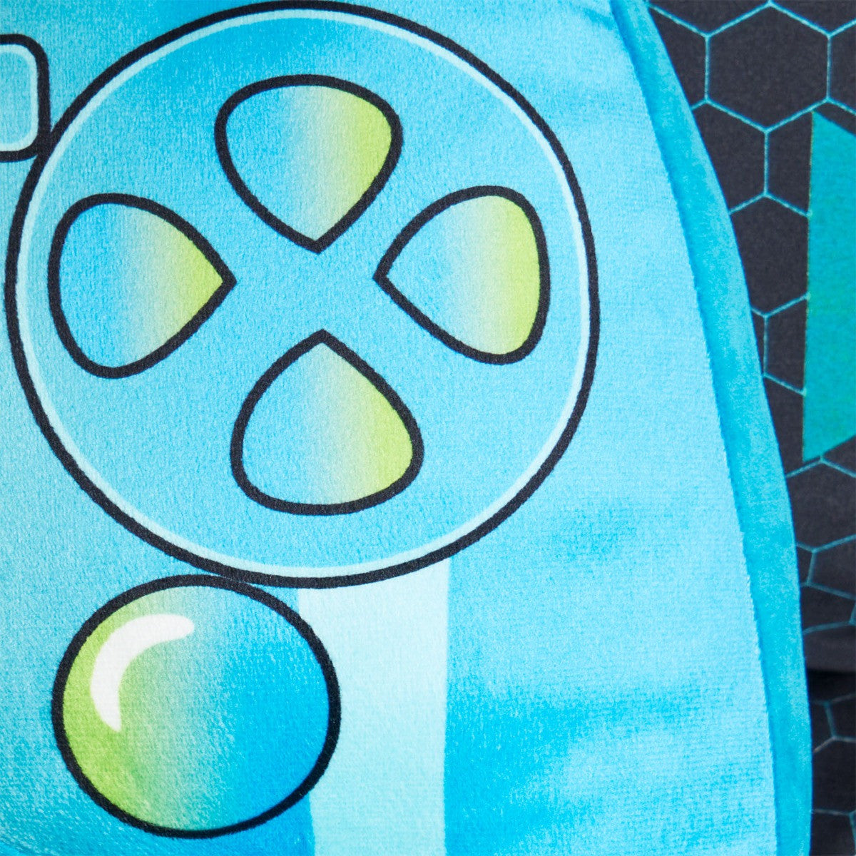 Console Remote Shaped Gamer Cushion - Blue 🇬🇧