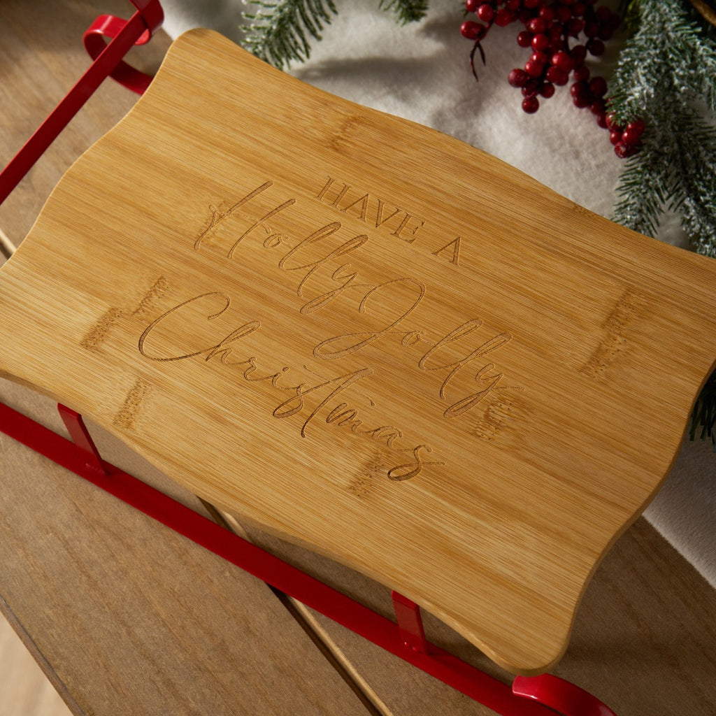 Sleigh Wooden Serving Board 🇬🇧