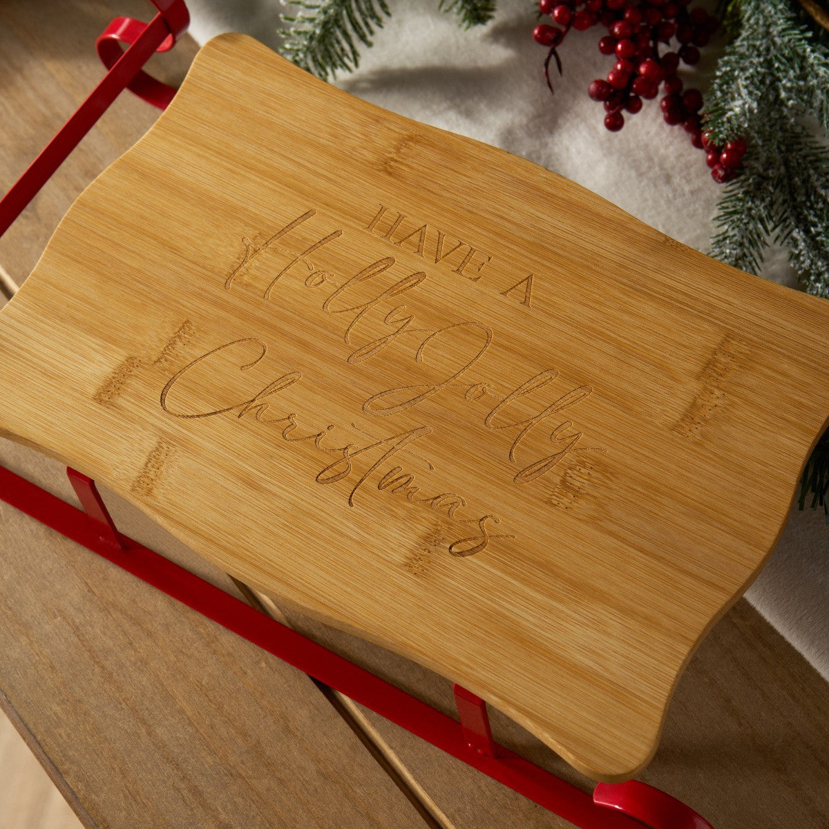 Sleigh Wooden Serving Board 🇬🇧