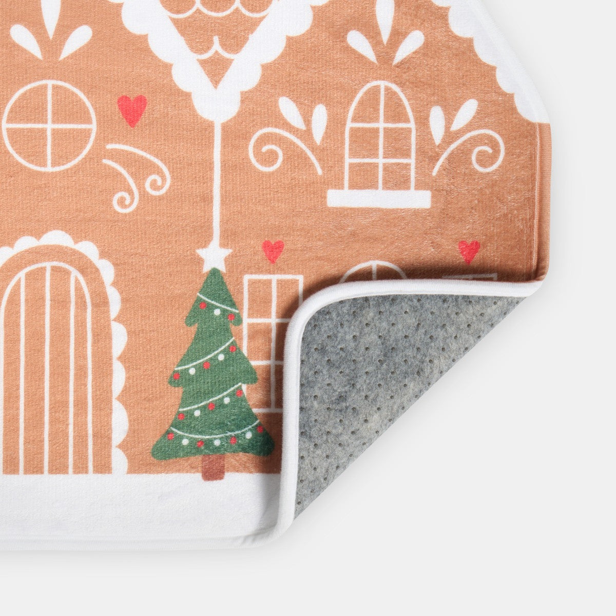 Christmas Gingerbread Printed Runner - Brown 🇬🇧