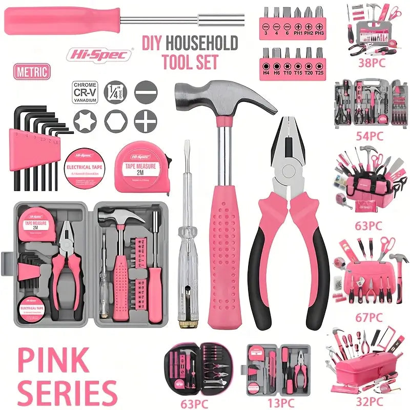 Hi Spec Pink Toolbox Set 🇨🇳
