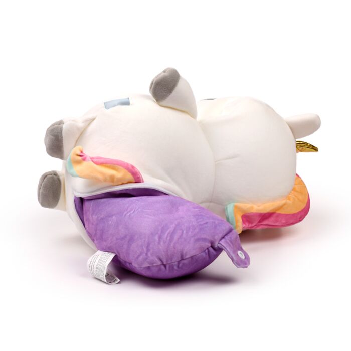 Swapseazzz Adoracorns Unicorn 2-in-1 Plush Travel Pillow & Toy 🇬🇧