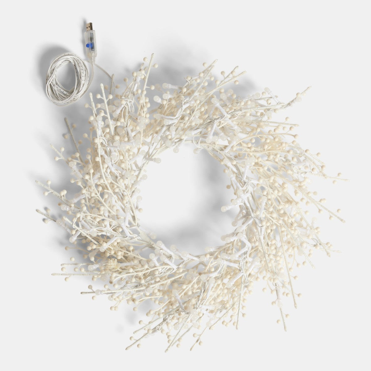 300 LED Wreath - Multi 🇬🇧