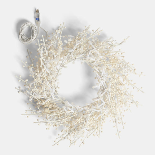 300 LED Wreath - Multi 🇬🇧