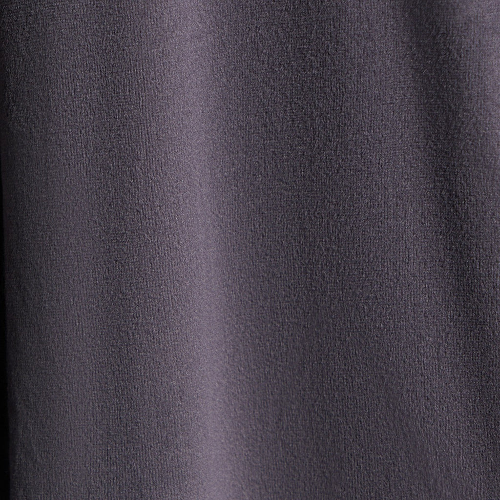 Piped Button Through Pyjama Set - Charcoal 🇬🇧