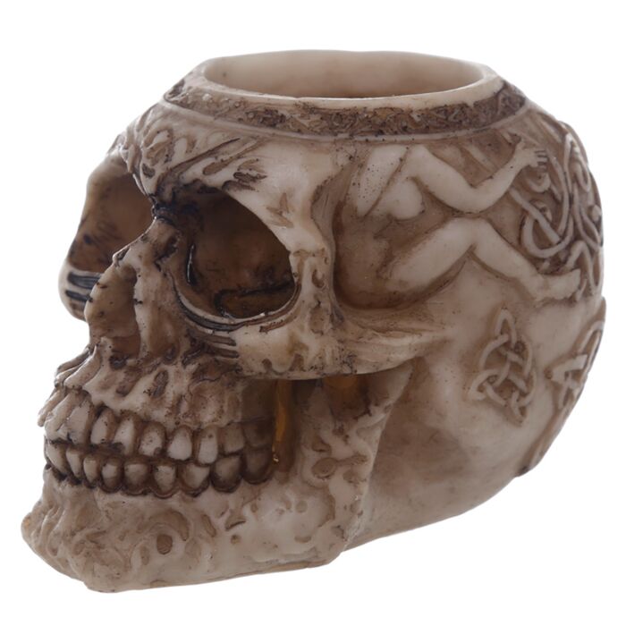 Tea Light Candle Holder - Skull 🇬🇧
