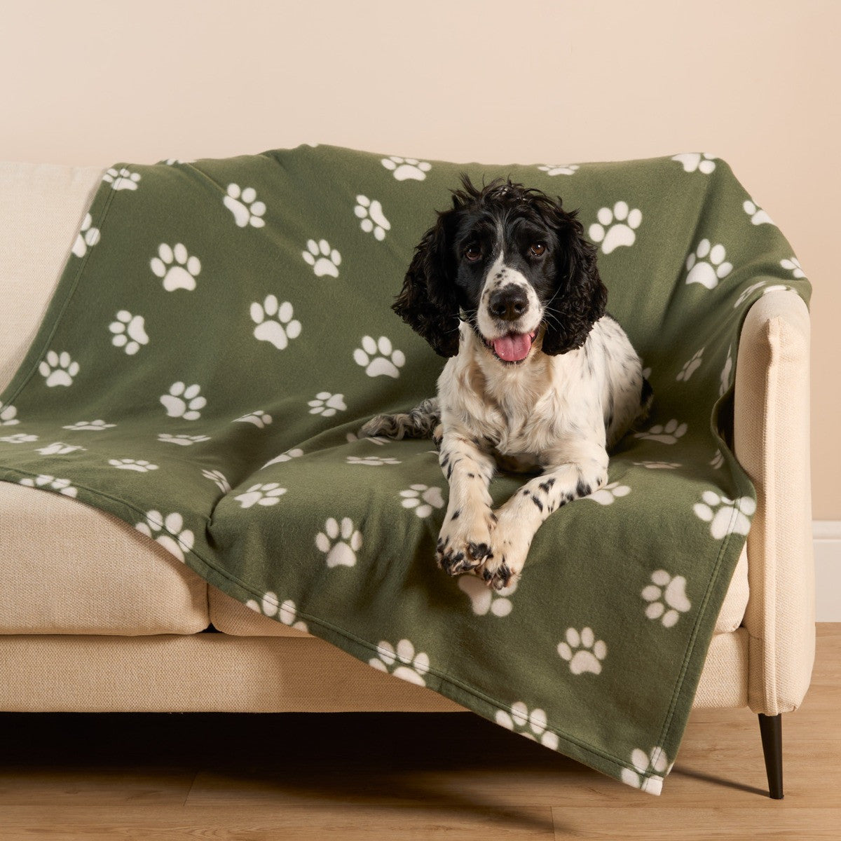 Pet Paw Print Fleece Throw 🇬🇧