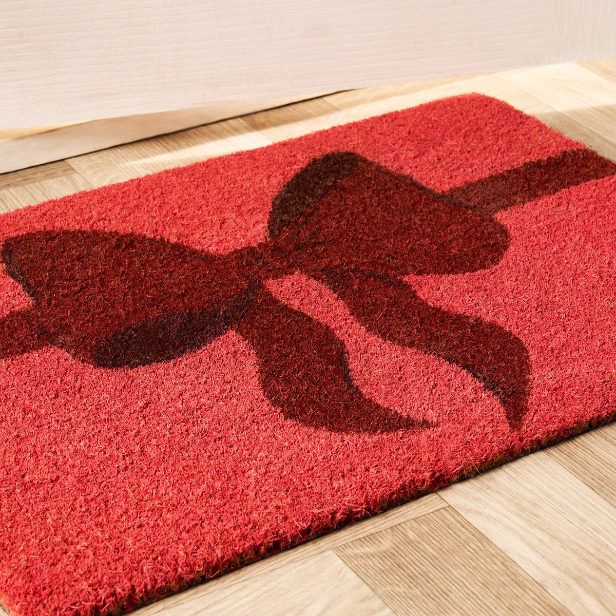 Bow Print Coir Mat 🇬🇧
