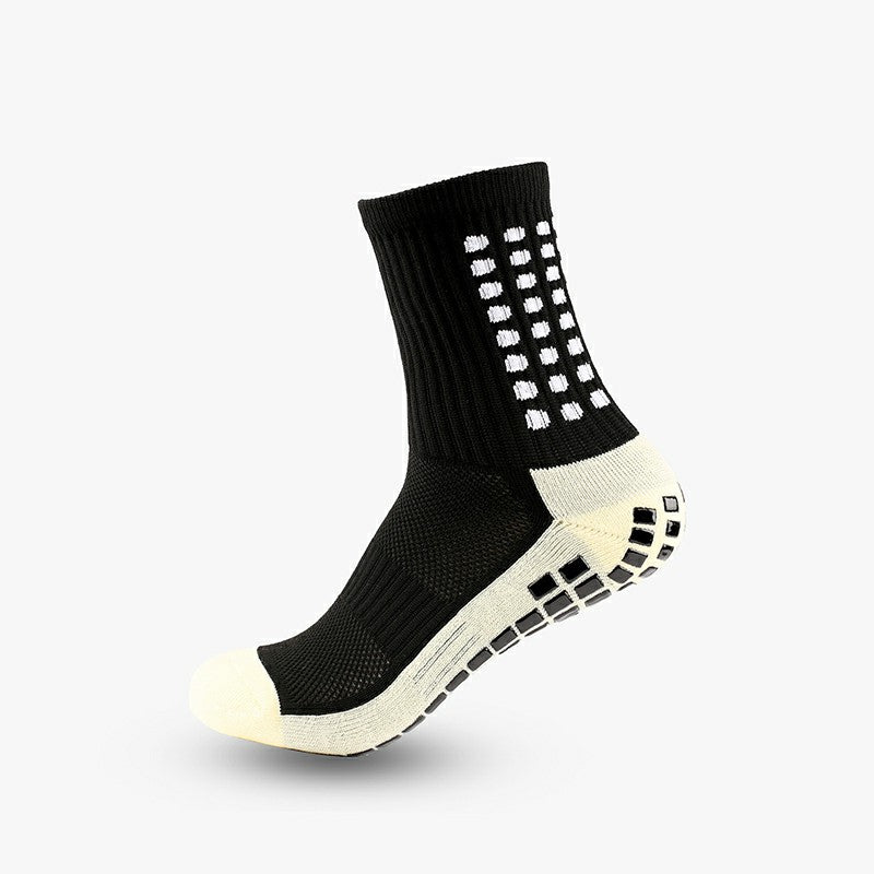 2 Pairs Men Anti Slip Football Socks Sport Socks Athletic Long Socks