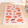 Washable Cosy Autumn Printed Runner - Natural 🇬🇧