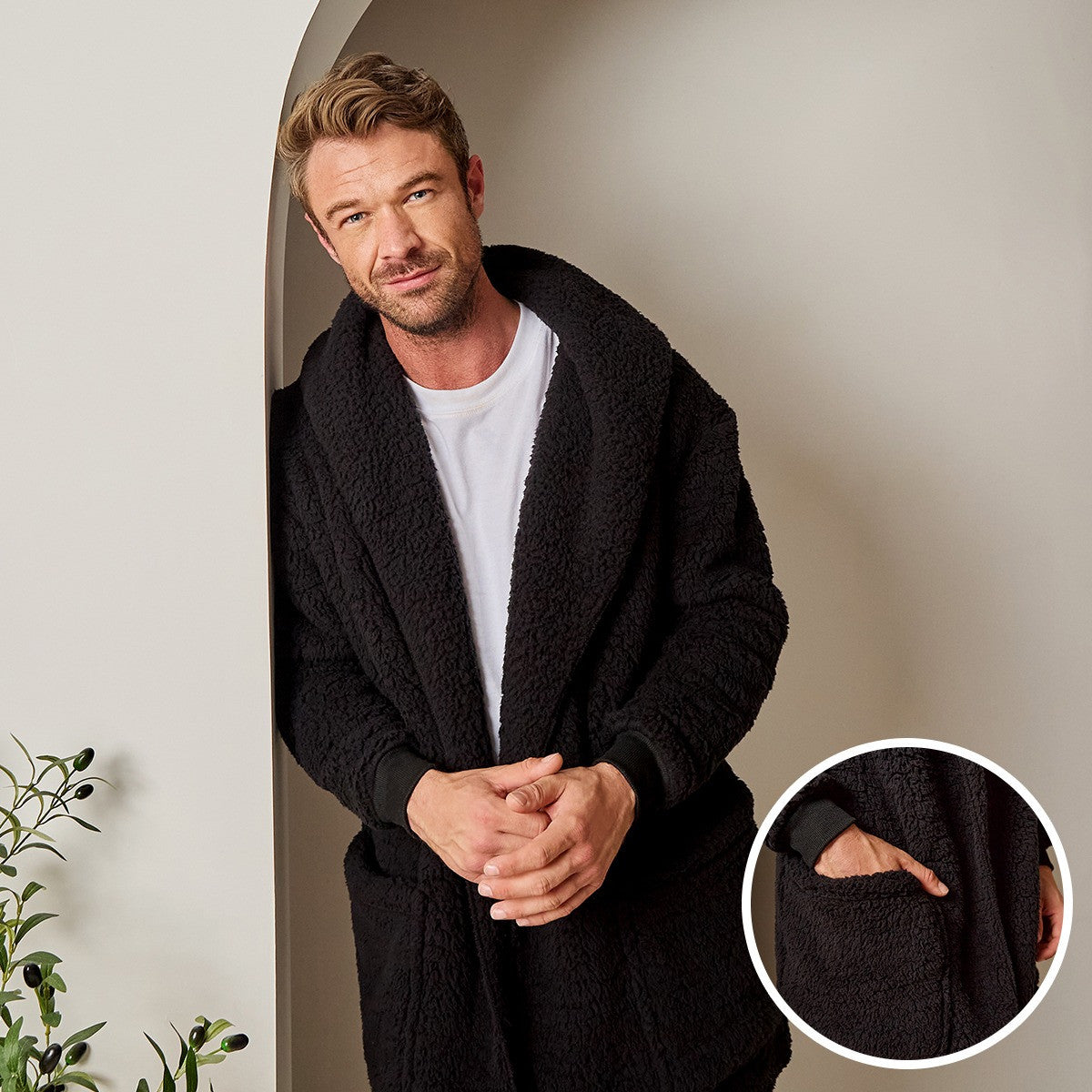 Waterfall Teddy Fleece Cardigan 🇬🇧