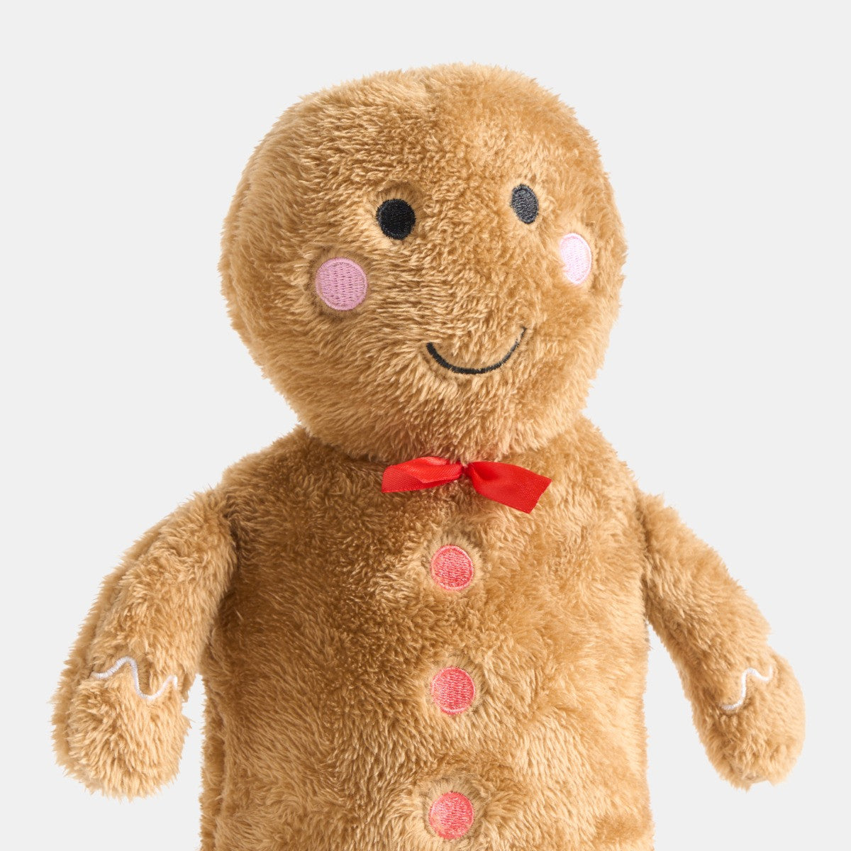 Gingerbread Man Hot Water Bottle - Natural 🇬🇧