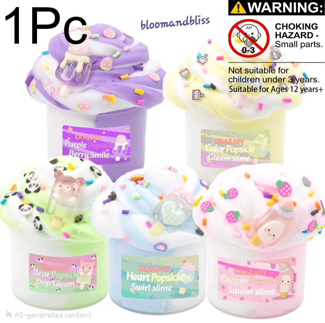 Cute Butter Slime Kit 🇬🇧
