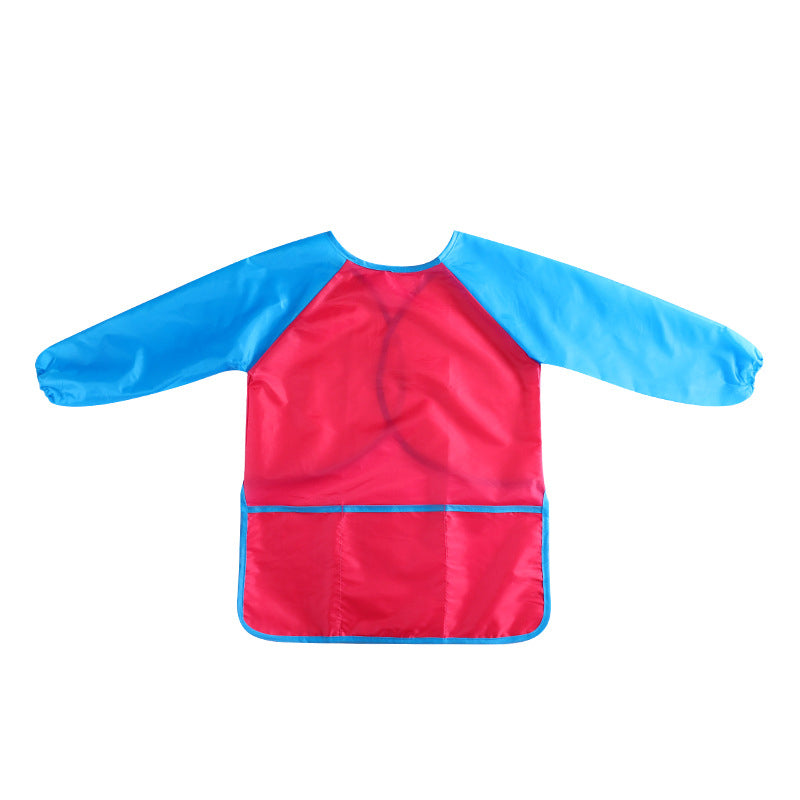 Waterproof Art Aprons Small Painter Long Sleeve Art Smock with 3 Roomy Pockets 🇬🇧