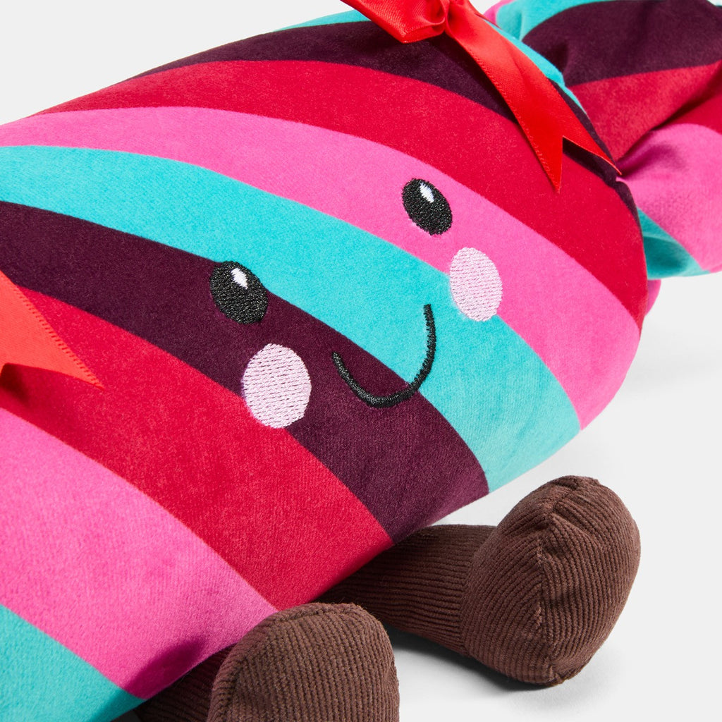 Christmas Cracker Shaped Cushion - Multi 🇬🇧