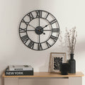 Skeleton Wall Clock - Black 🇬🇧