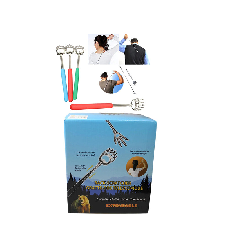 Metal Telescopic Back Scratcher Extendable Eagle Claw - Random Colour 🇬🇧