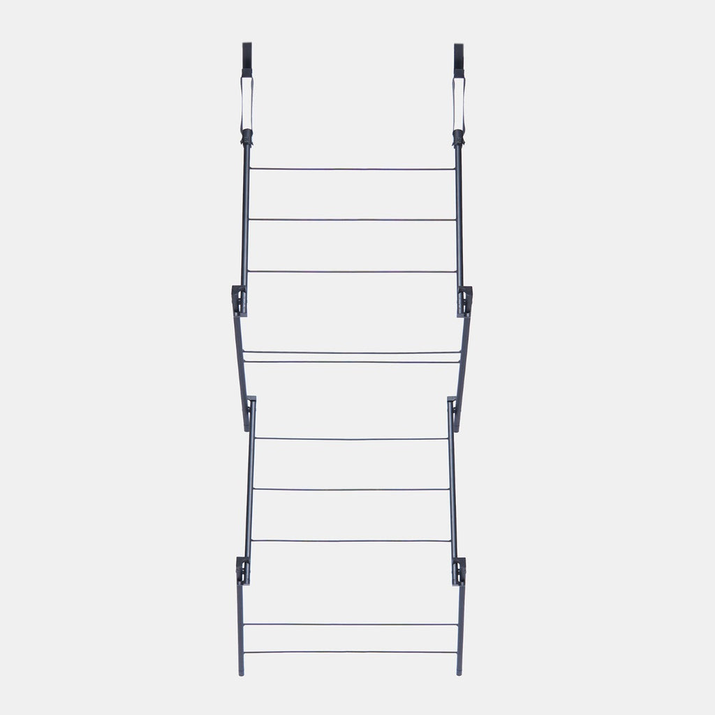 5m Over Door Concertina Airer - Black 🇬🇧