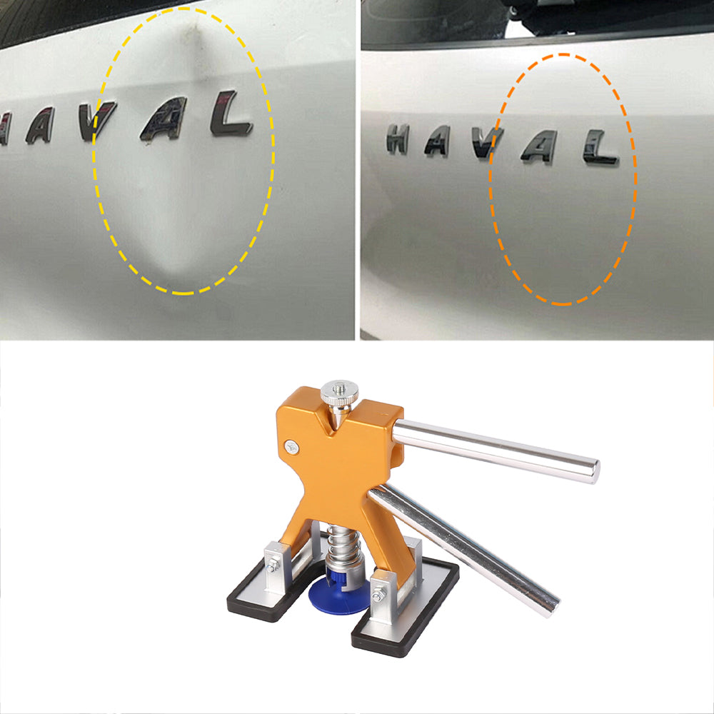 Car Dent Repair Kit Paintless Dent Puller Kit Dent Puller Lifter Kit Include 18 Puller Tabs 🇬🇧