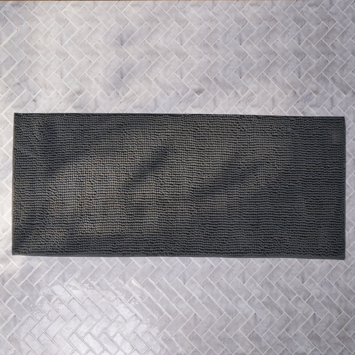 Runner Noodle Bath Mat - Charcoal 🇬🇧