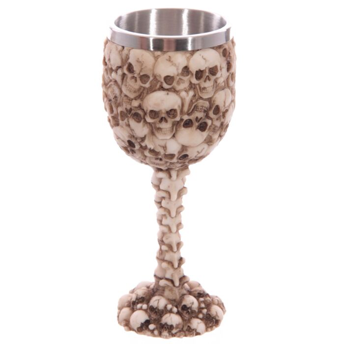 Decorative Multi Skull & Spine Goblet 🇬🇧