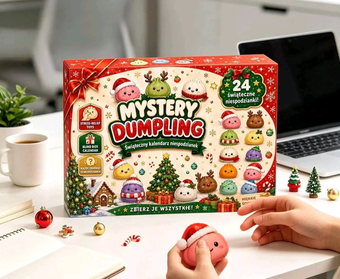 Christmas Squishy Advent Calendar 2026 - Fidget Christmas Countdown 🇬🇧
