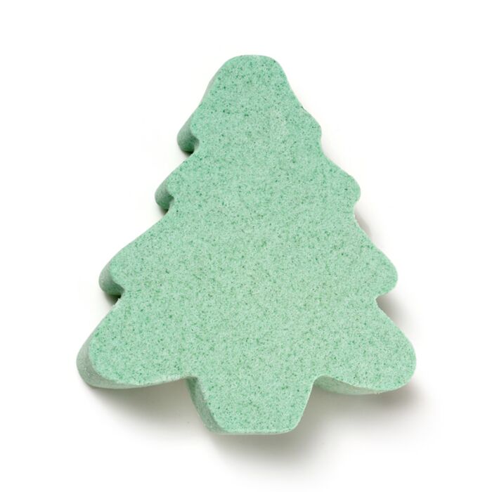 Handmade Shaped Bath Bomb in Gift Box - Christmas Tree 🇬🇧