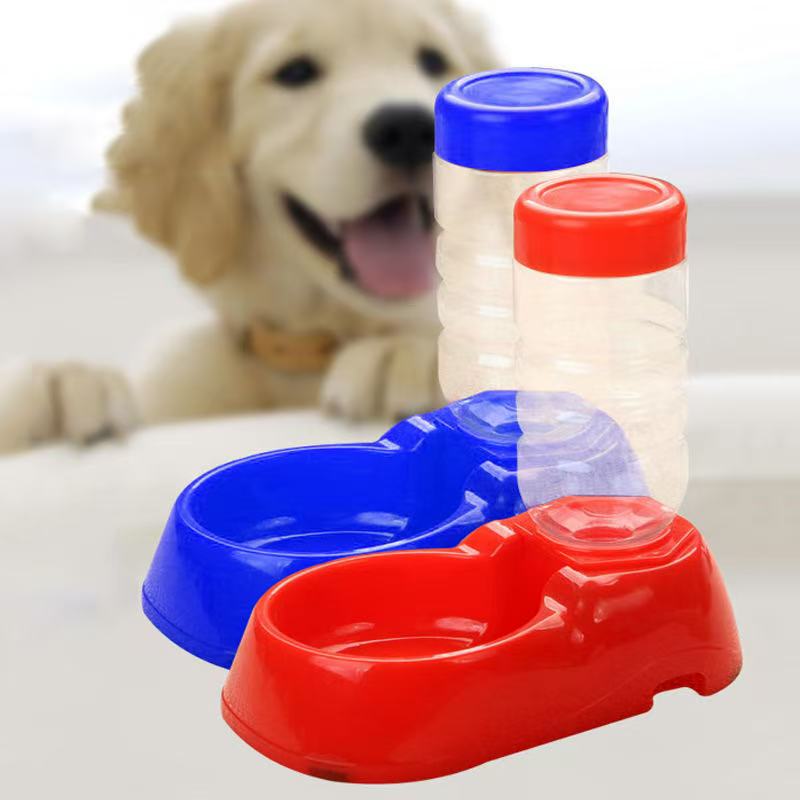 2 in 1 Automatic Pet Feeder Water Dispenser Self-Feeding Bowl for Dogs and Cats 🇬🇧
