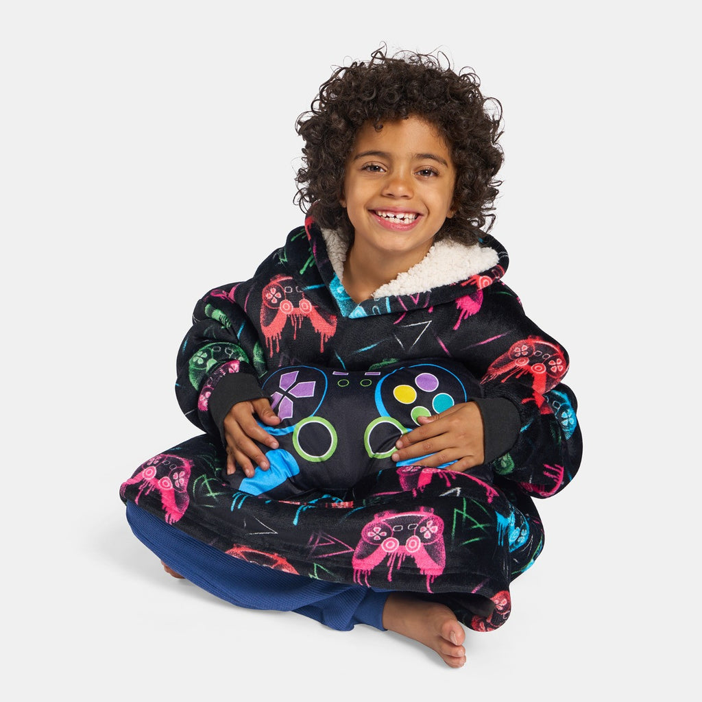 Gaming Controller Hot Water Bottle - Black 🇬🇧