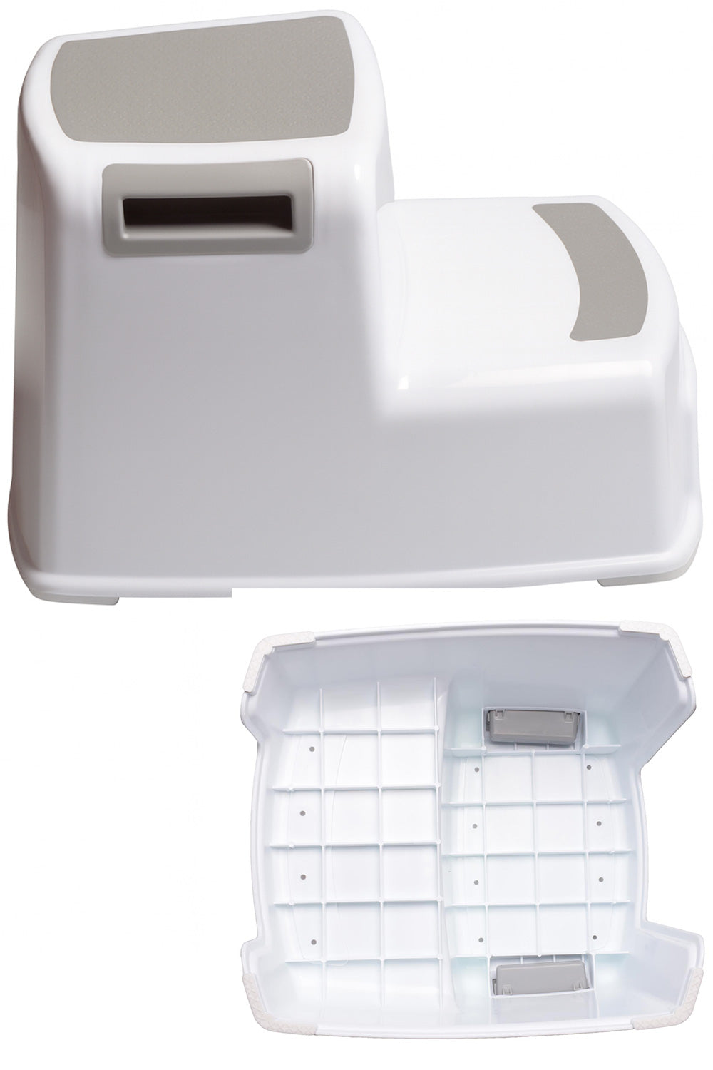 Two-Step Stool with Non-Slip Surface – Bathroom, Kitchen, and Home Use 🇬🇧