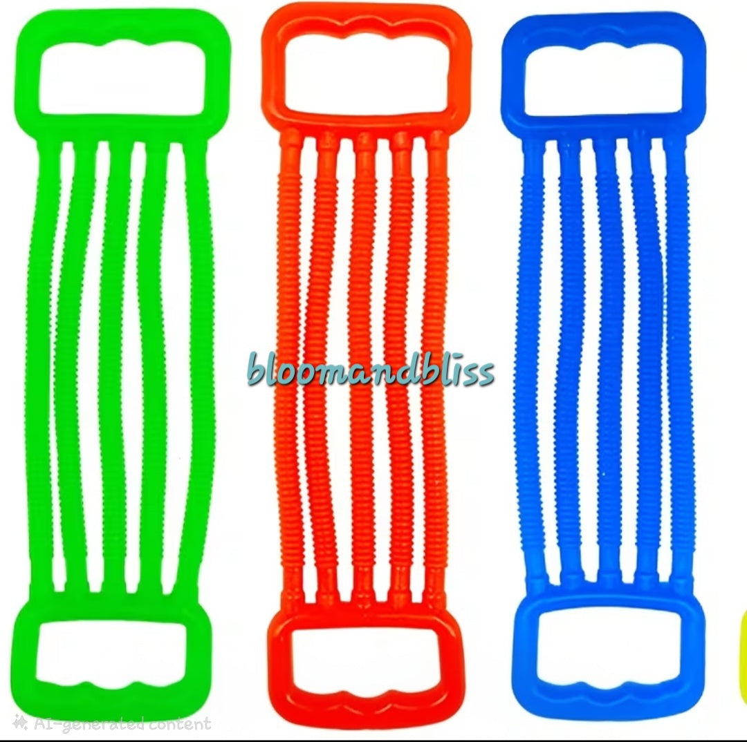 6pcs Soft Stretch Rope Set - Relax Toys, Suitable for Sensory Play and Finger Activities 🇨🇳