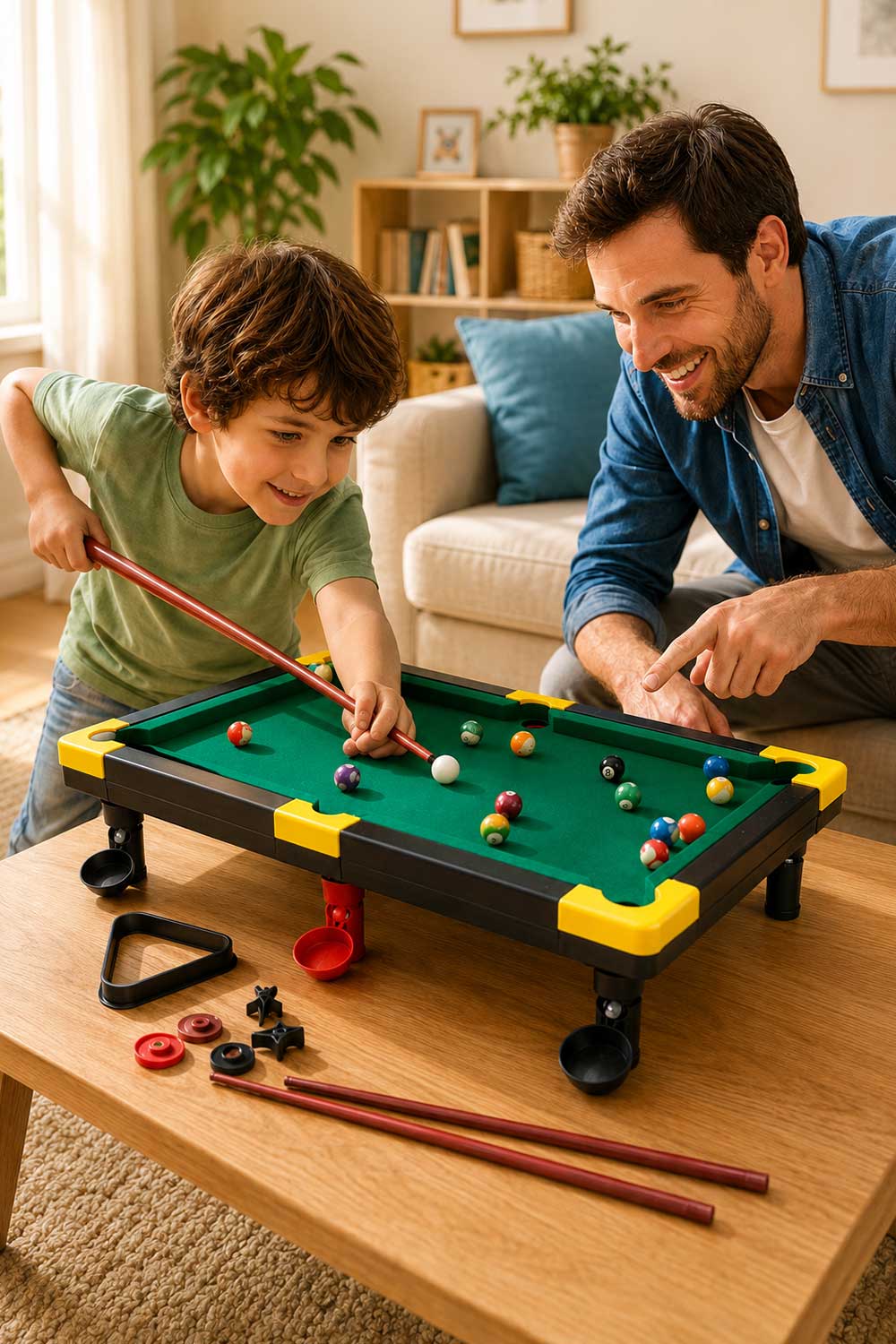 Tabletop Pool Game Set for Kids 🇬🇧