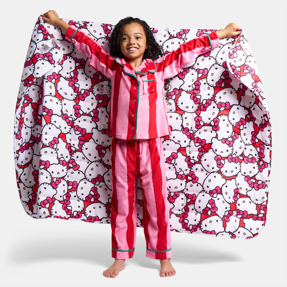 Kids Hello Kitty Weighted Blanket, Red - 3kg 🇬🇧