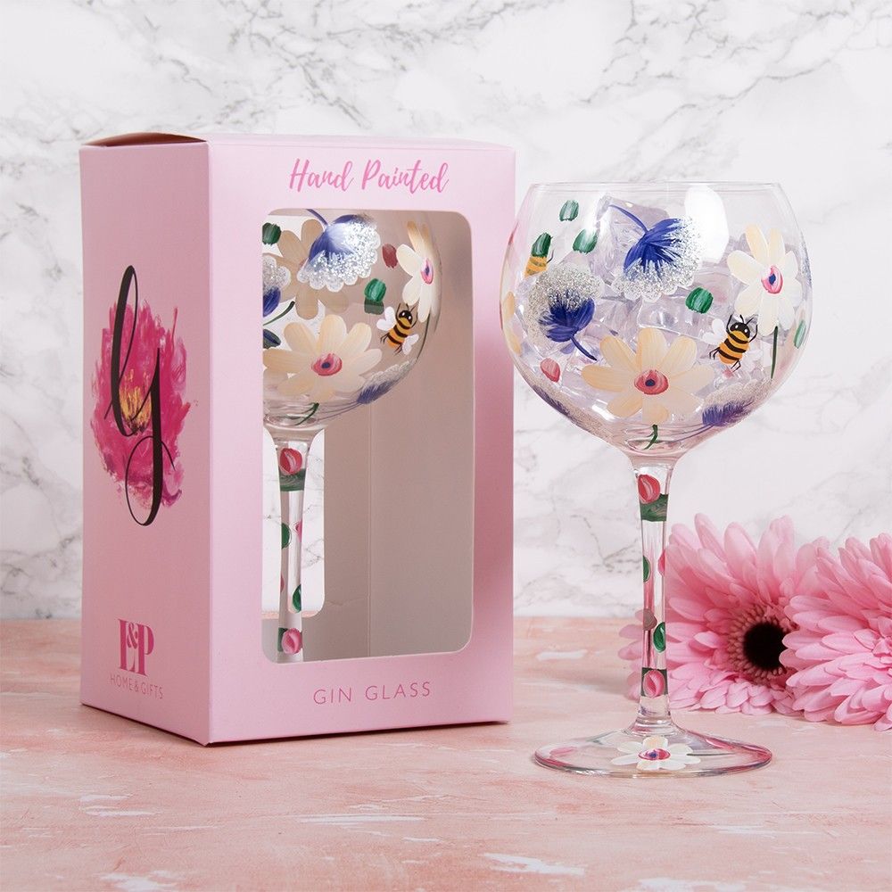 Busy Bees Gin Glass 🇬🇧