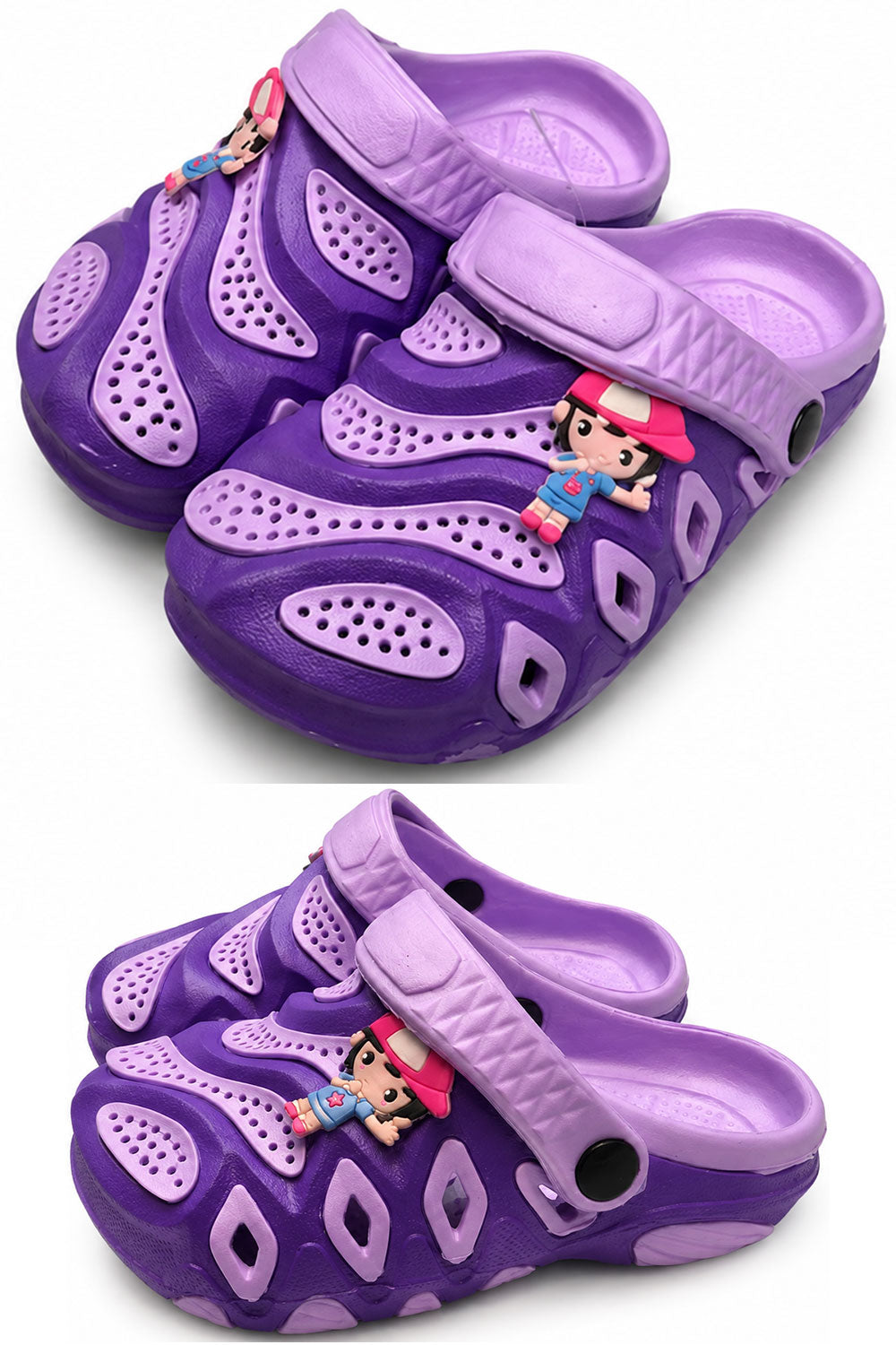 Kids Colourful Lightweight Clogs - Non-Slip Sandals 🇬🇧