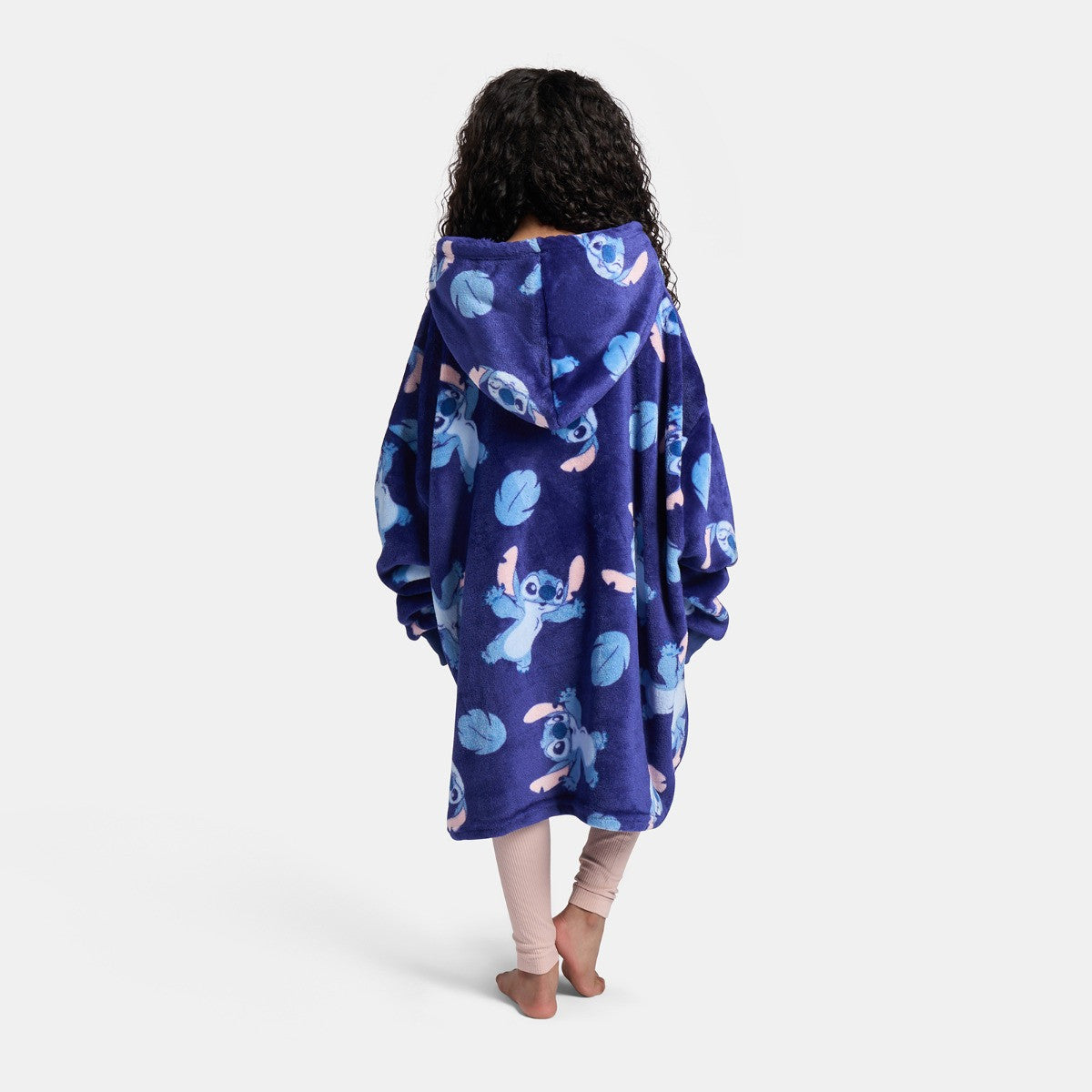 Kids Stitch Hoodie Blanket - Navy 🇬🇧