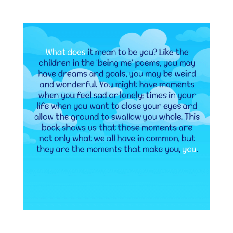 Being Me: A Collection Of Educational Poems for Kids, Inspiring Conversations About Mental Health 🇬🇧