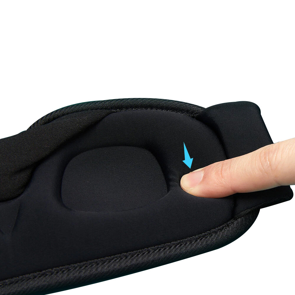 3D Sleeping Eye Mask Blocking Light Breathable Soft Padded Mask Cover Eyepatch 🇬🇧