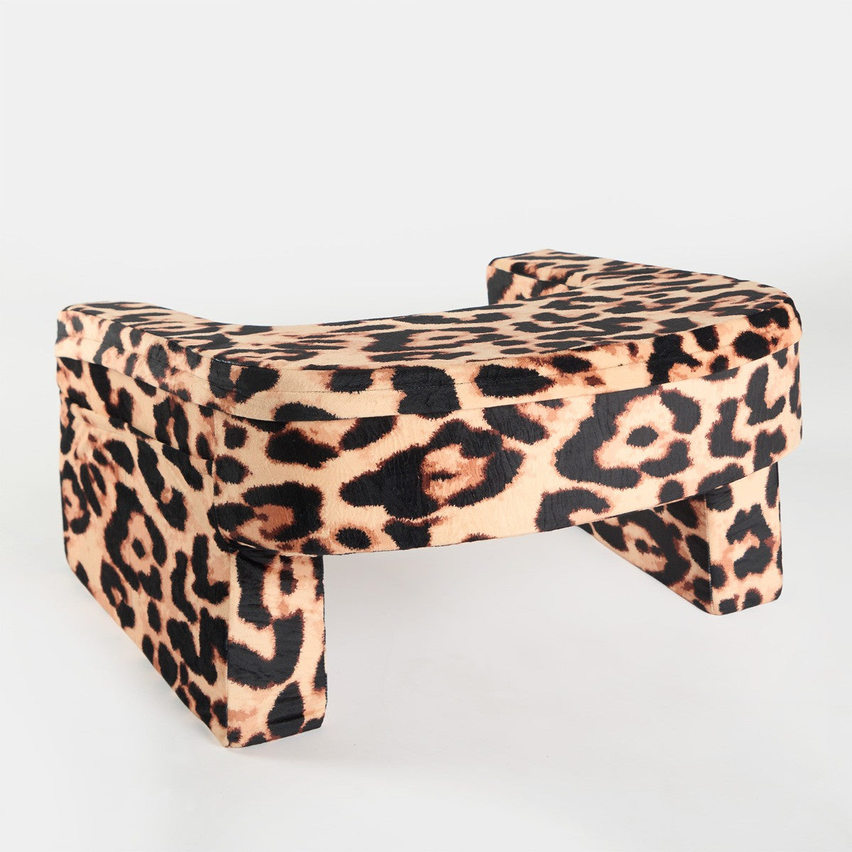 Leopard Print Gaming Desk Lap Pillow - Natural 🇬🇧