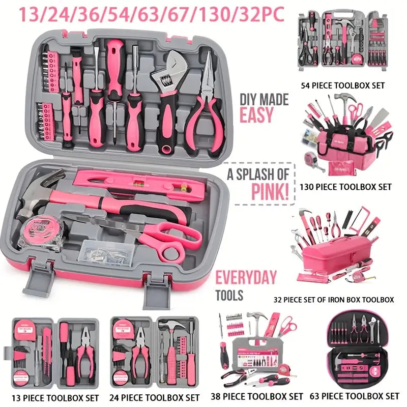 Hi Spec Pink Toolbox Set 🇨🇳