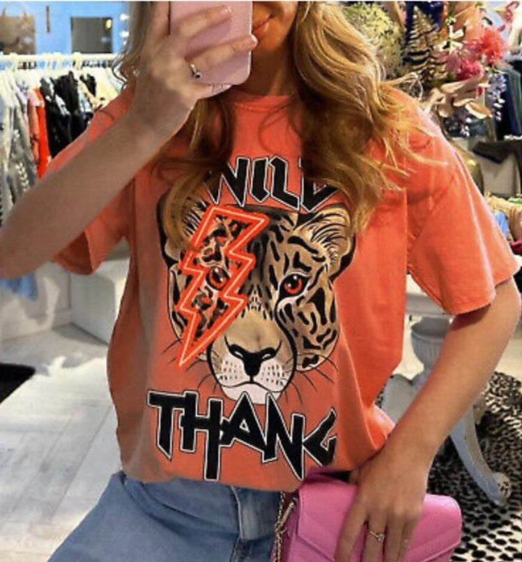 Wild Thang Printed T-shirt 🇬🇧