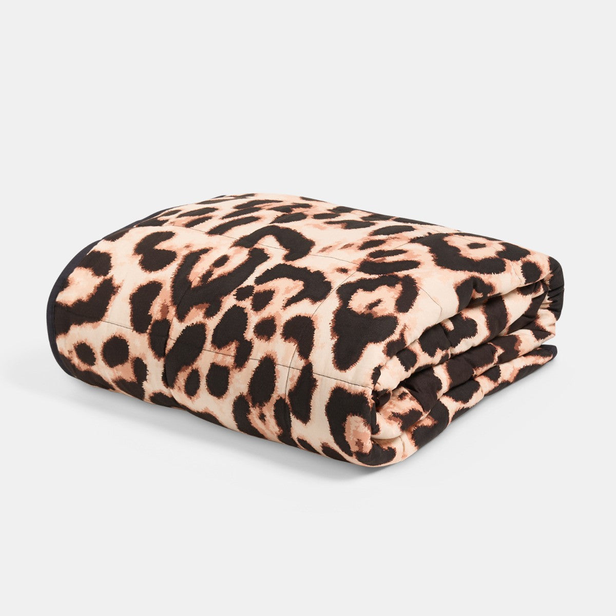 Leopard Print Supersoft Weighted Blanket, Natural - 8kg 🇬🇧