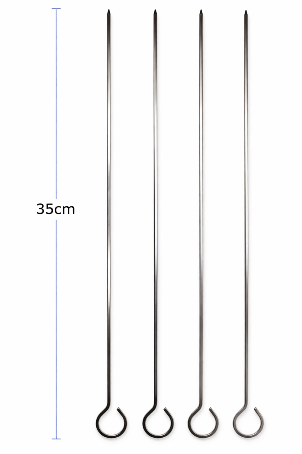 Stainless Steel BBQ Tool Set with Case – Grill Utensils Kit, Tongs, Spatula & Skewers 🇬🇧
