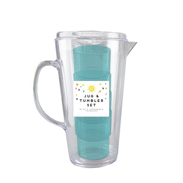 Summer Jug and 4 Tumbler Set 🇬🇧