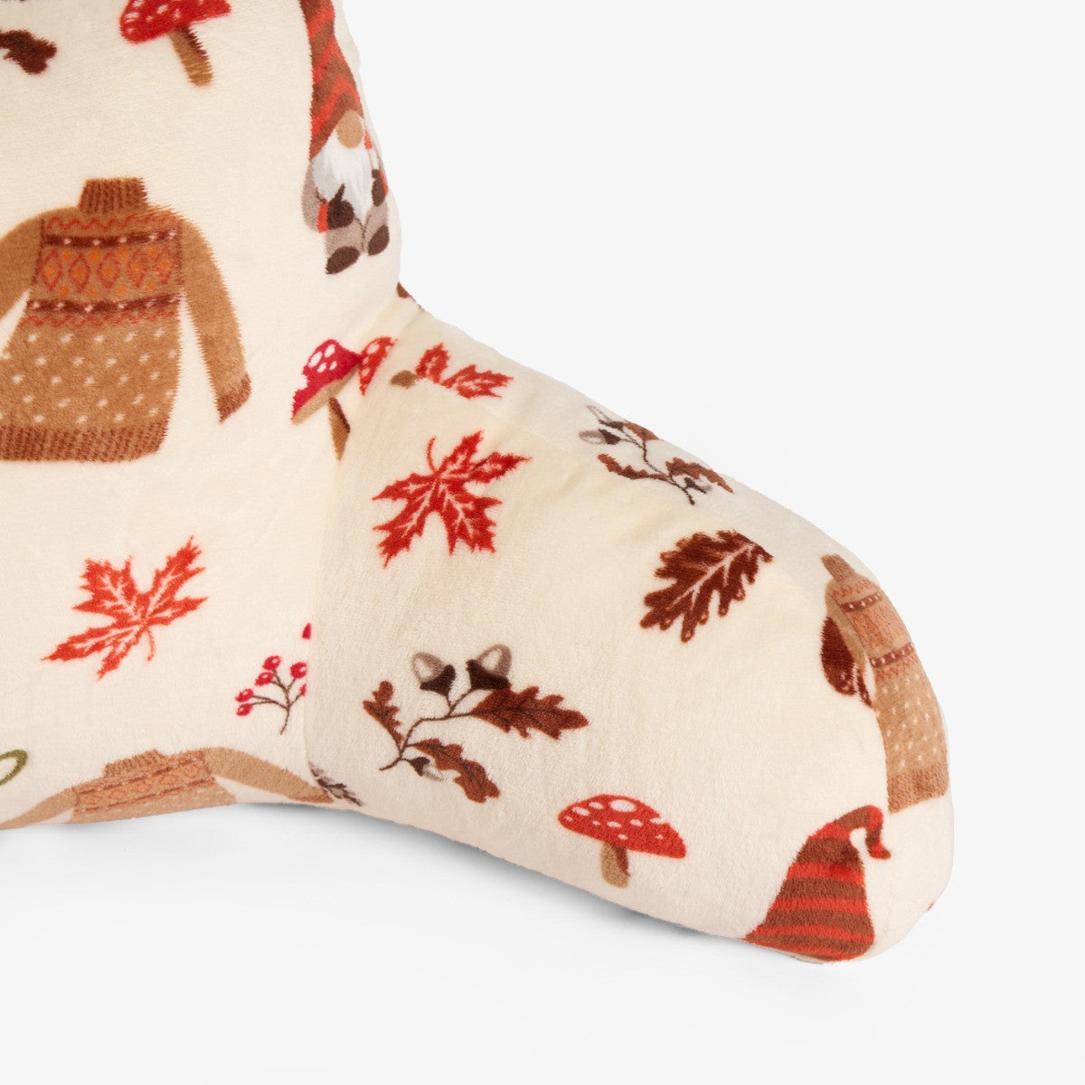 Autumn Novelty Cuddle Cushion - Natural 🇬🇧