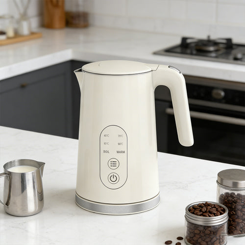1.7L Cordless Electric Kettle with 5 Temperature Settings Keep Warm Function Fast Boil Quiet Kettle Stainless Steel Inner 🇬🇧